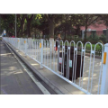 Blue and White Roadway Steel Civil Road Barrier